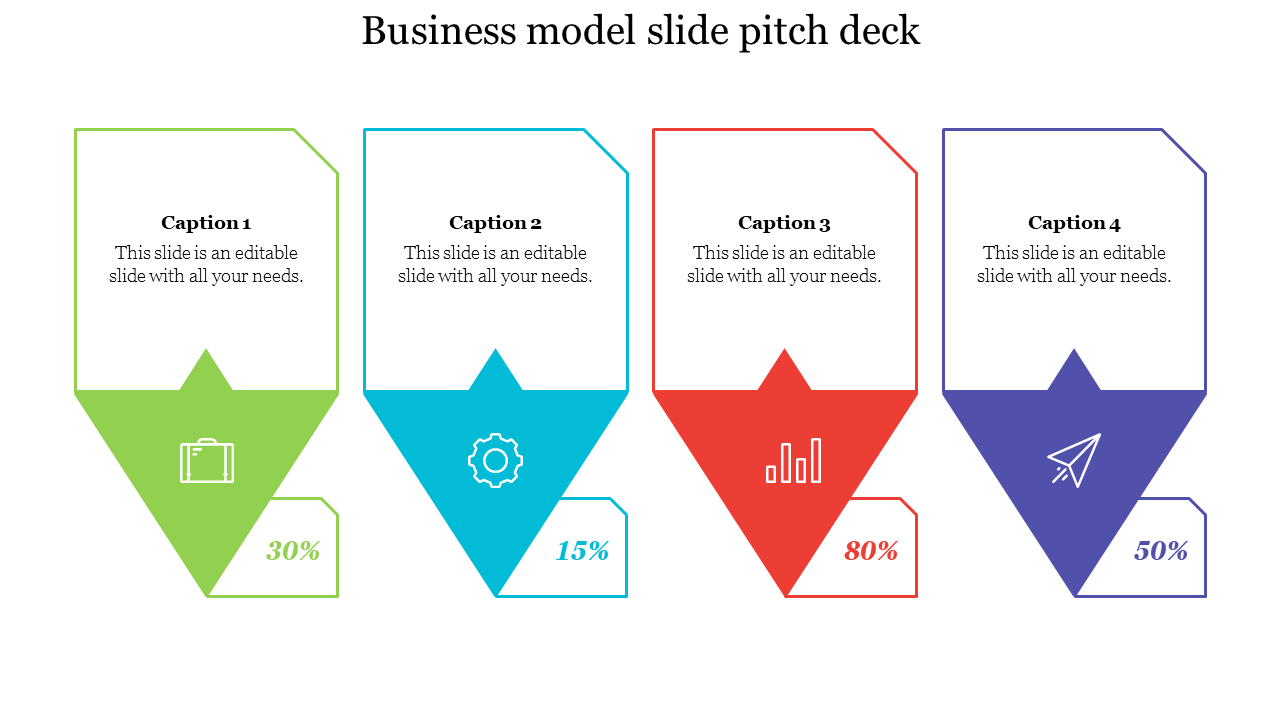 business model slide pitch deck